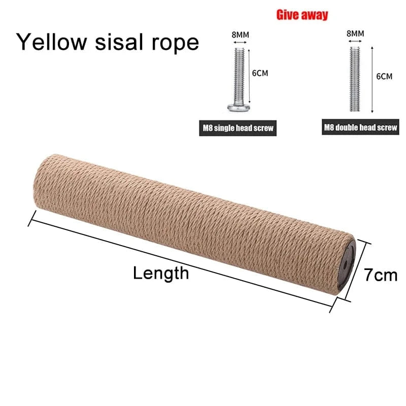 Sisal / 12.5cm Accessoire pour chat<br>Recharge Griffoir