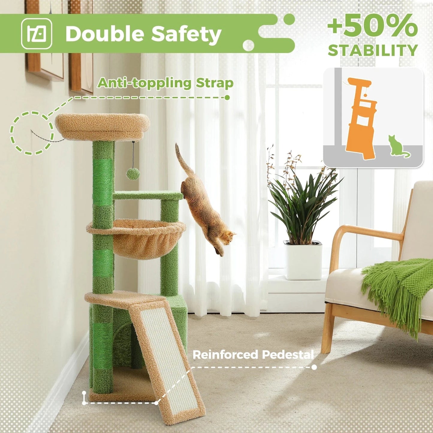 Arbre a chat moyen<br>Horizon Vert