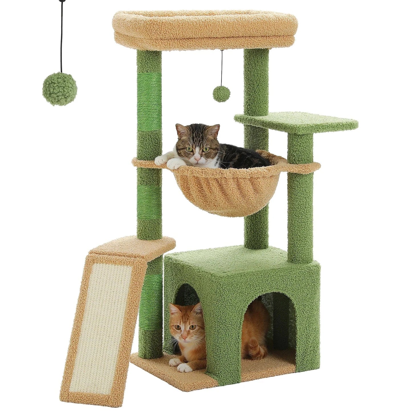 Vert Arbre a chat moyen<br>Horizon Vert