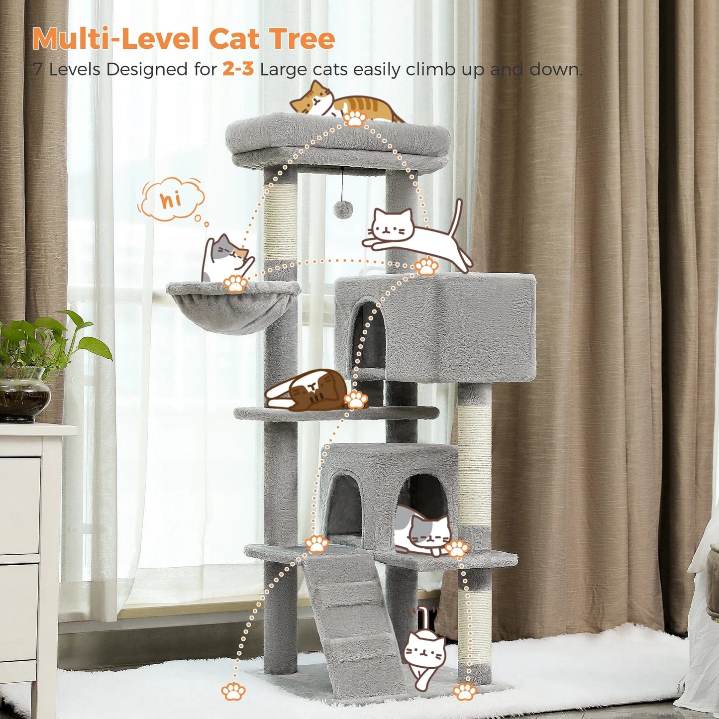 Arbre a chat moyen<br>Medium & Chill
