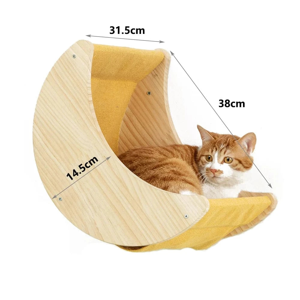 Boi Arbre a chat mural<br>Corde a grimper