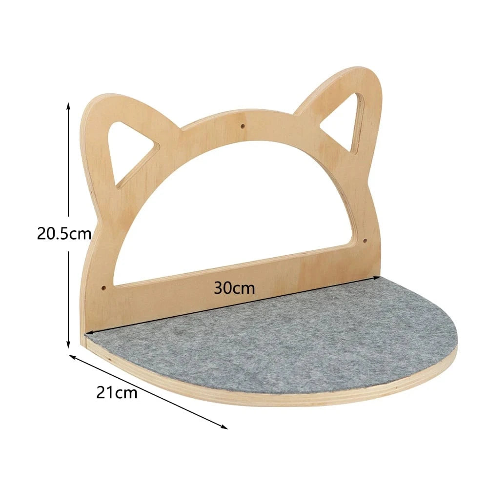 Bois Arbre a chat mural<br>Corde a grimper
