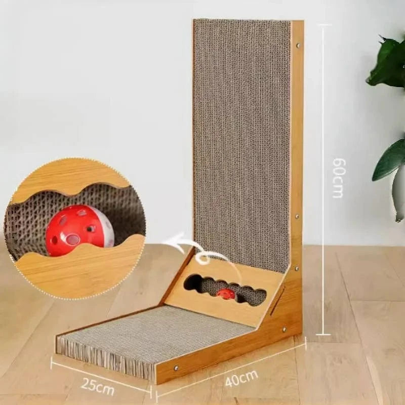 Carton Griffoir pour chat<br>Mur Vegetal