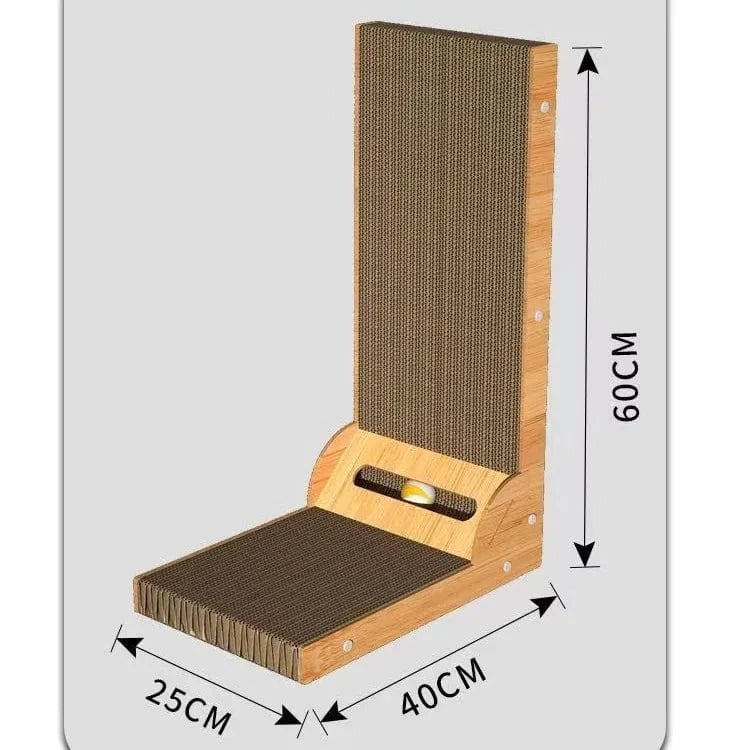 Carton Griffoir pour chat<br>Mur Vegetal