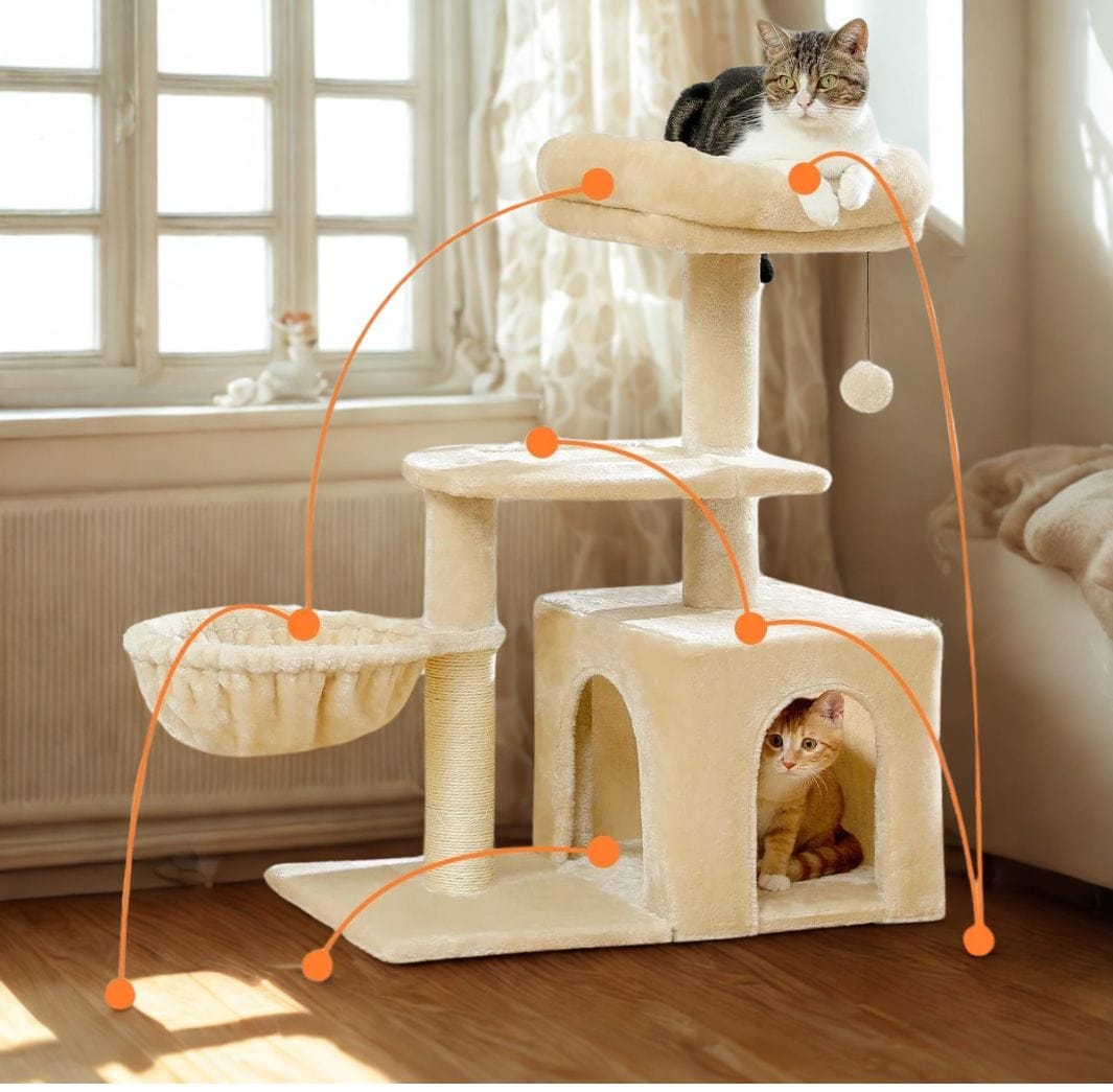 Beige Petit arbre a chat<br>Cosy Spot