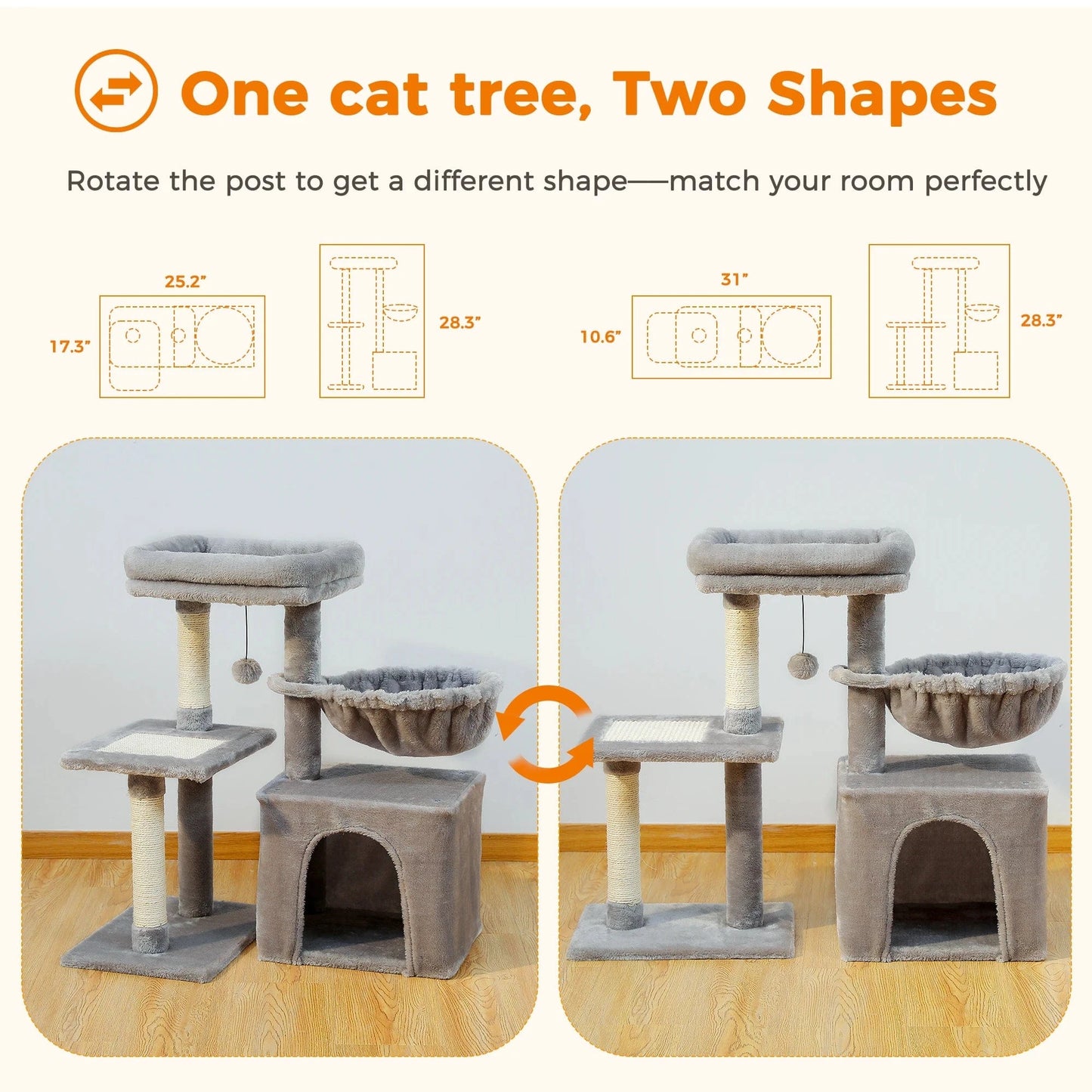 Petit arbre a chat<br>Refuge Signature