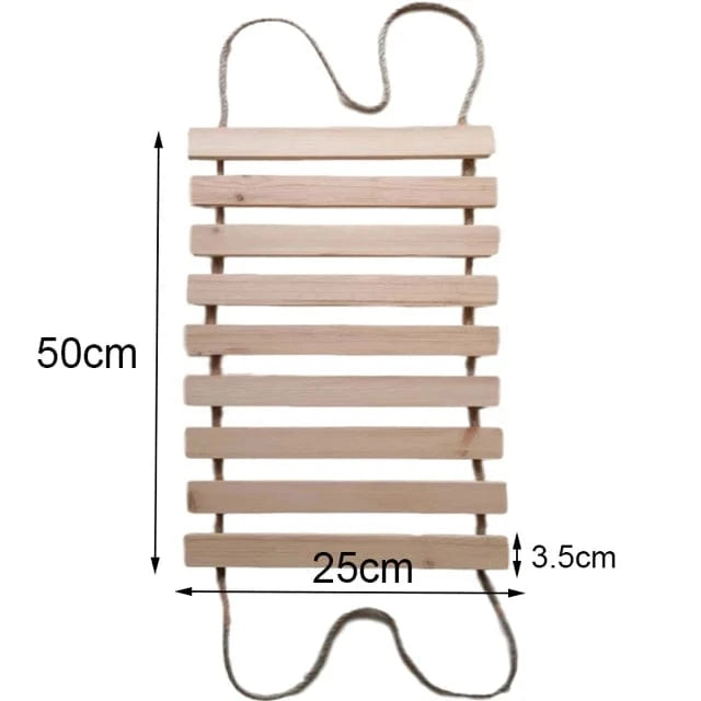 50cm Accessoire pour chat<br>Echelle Bois