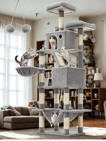 Gris clair Arbre a chat<br>Palais Magic