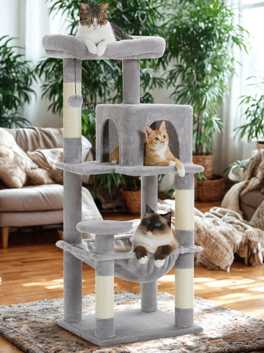 Gris Arbre a chat moyen<br>Bois Median