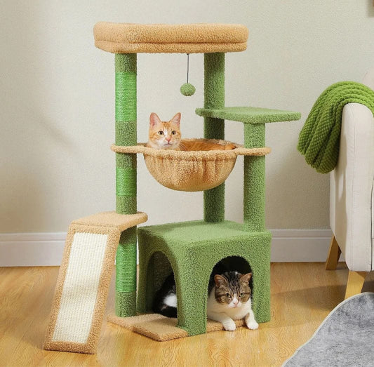 Vert Arbre a chat moyen<br>Horizon Vert