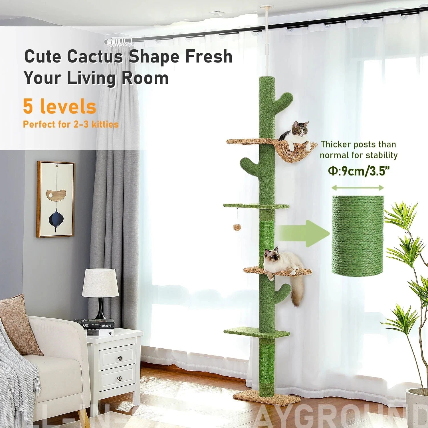 Arbre a chat plafond<br>Ligne Celeste
