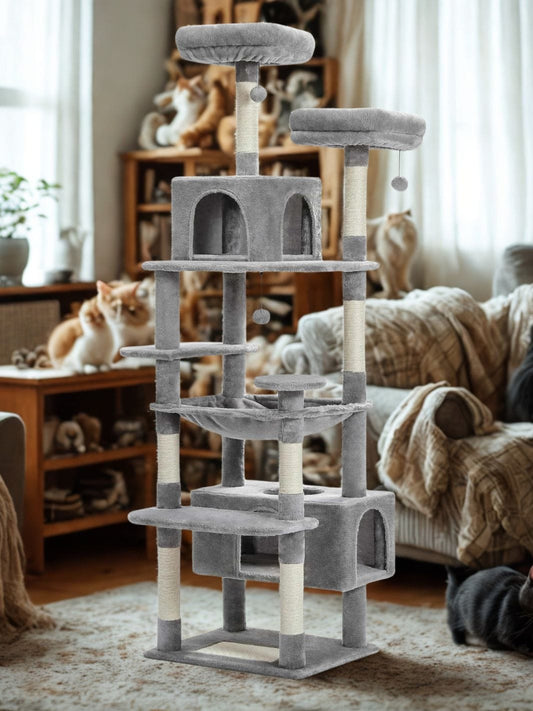 Gris Arbre a chat XXL<br>Finitions Premium