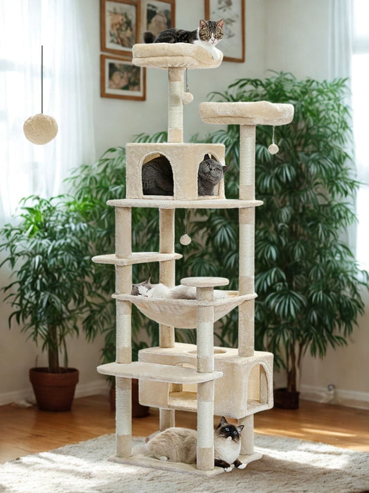 Beige Grand Arbre à Chat<br>Le Paradis