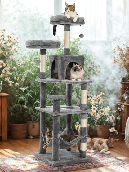 Gris foncé Grand Arbre à Chat<br>Le Paradis