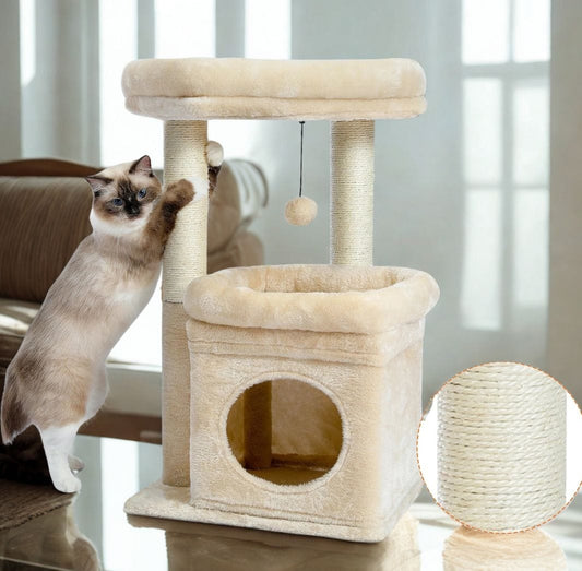 Beige Petit arbre a chat<br>Cocoon Chat