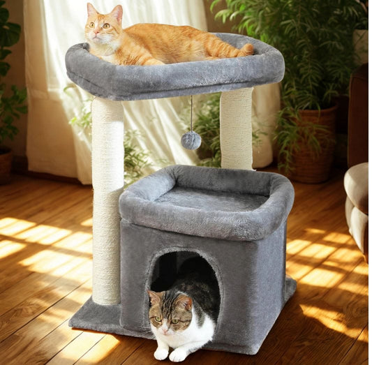 Gris Petit arbre a chat<br>Petit Trone