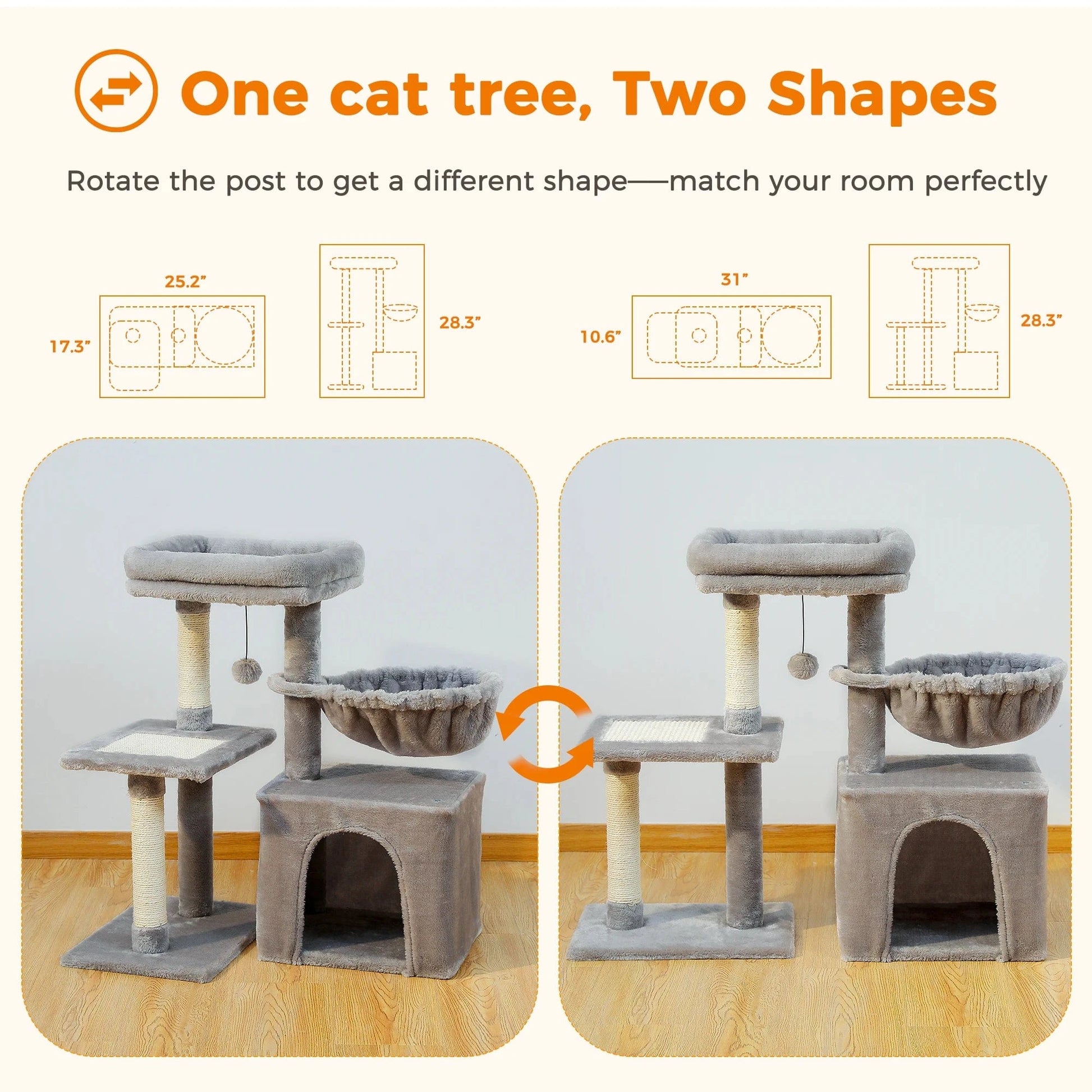 Petit arbre a chat<br>Refuge Signature
