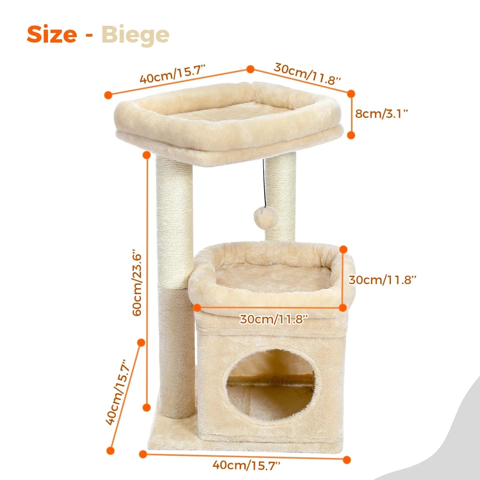 Vert Petit arbre a chat<br>SoftNest